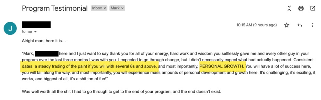 Client review