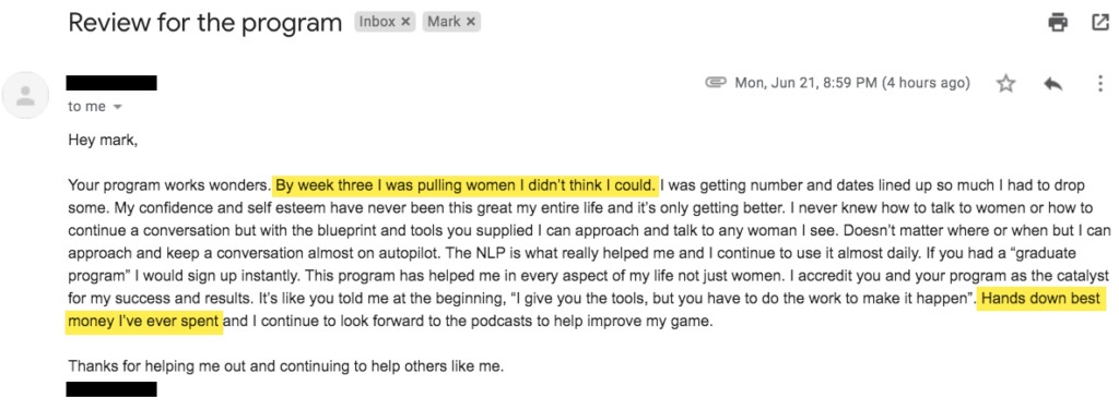 Client review
