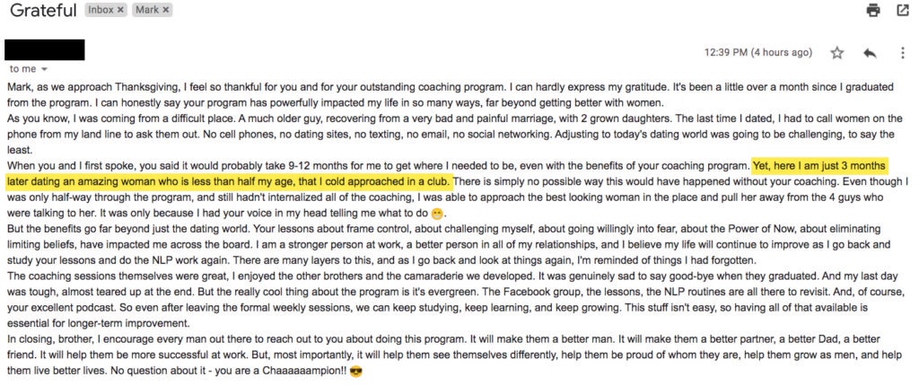 Client review