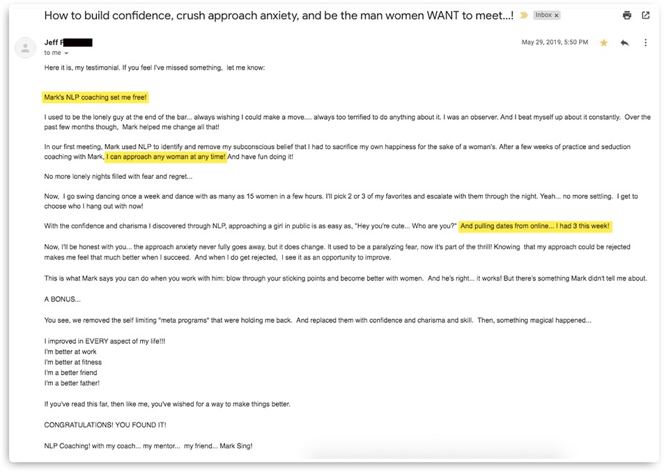 Client review