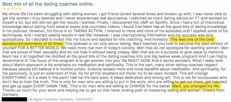 Client review