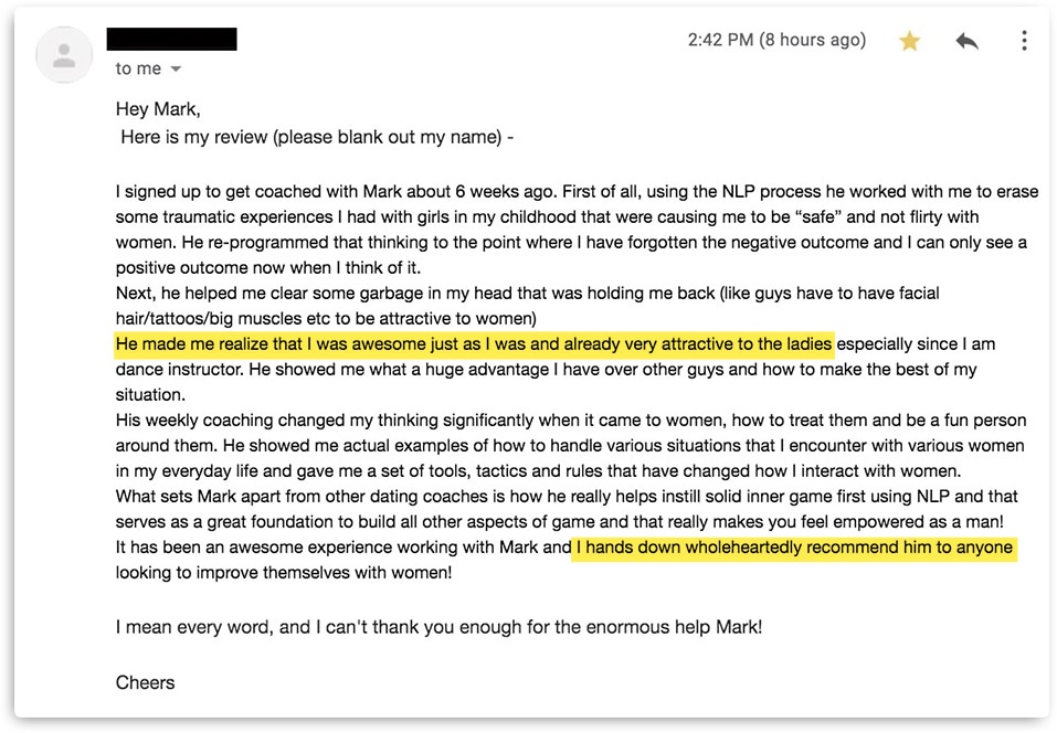 Client review