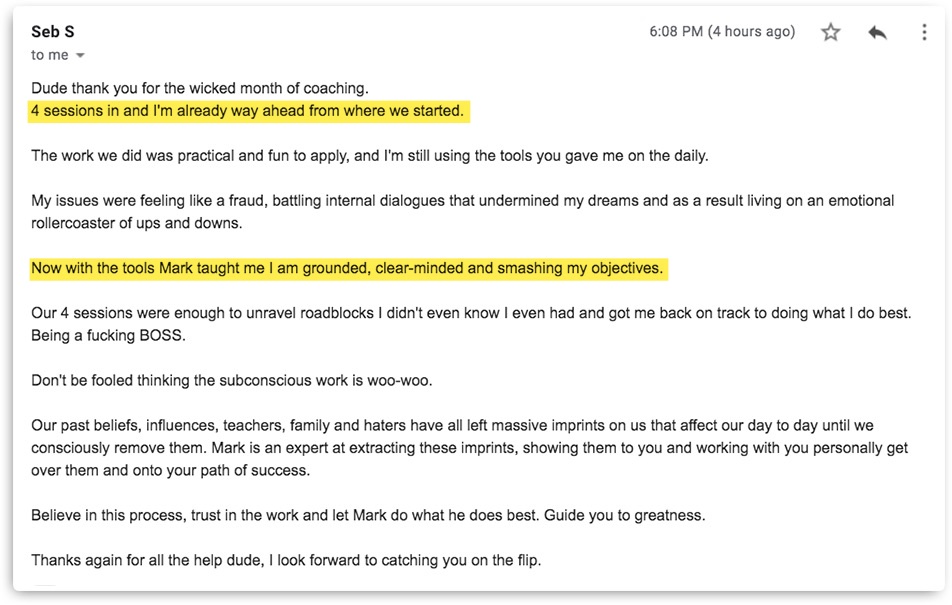 Client review
