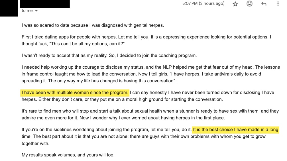 Client review