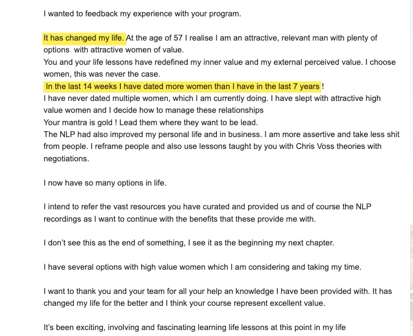 Client review