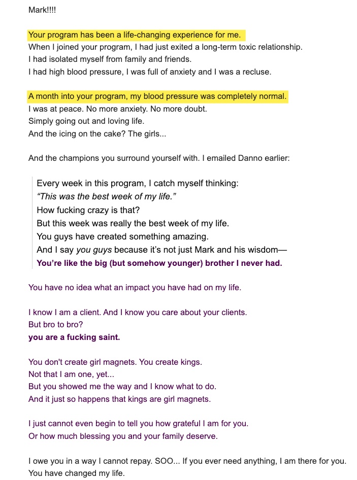 Client review