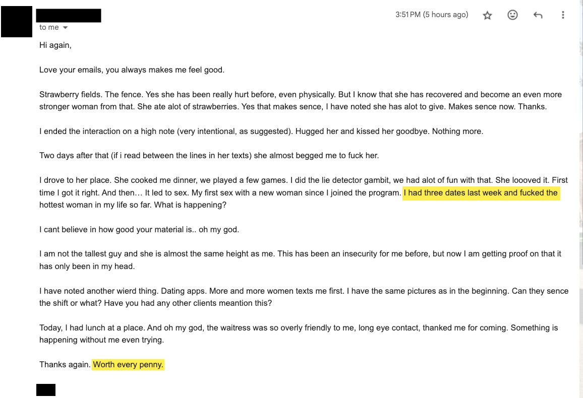 Client review