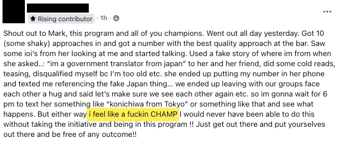 Client review