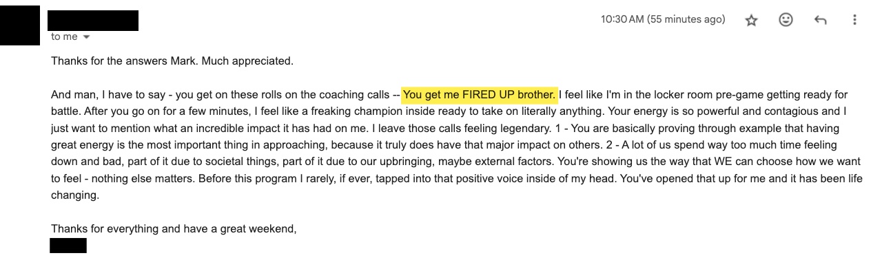 Client review
