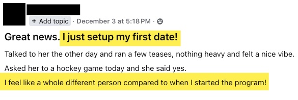Client review
