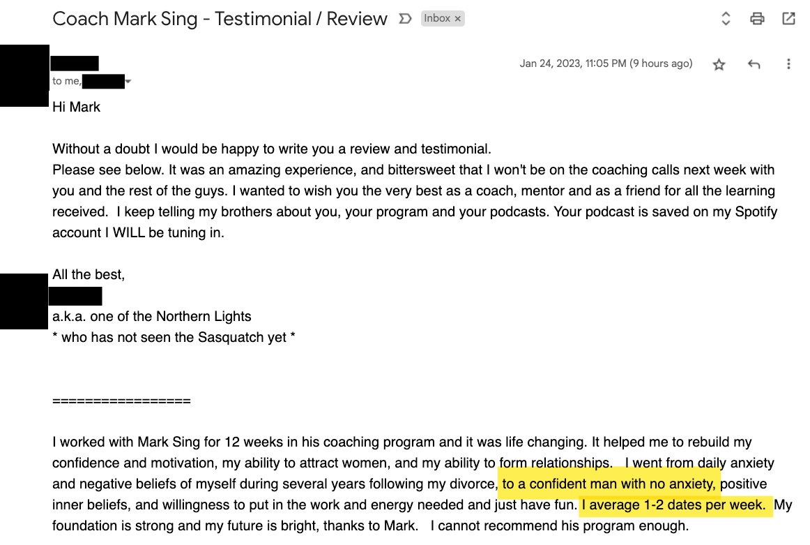 Client review