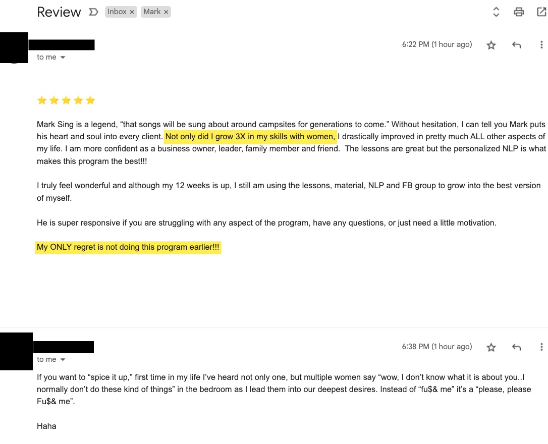 Client review