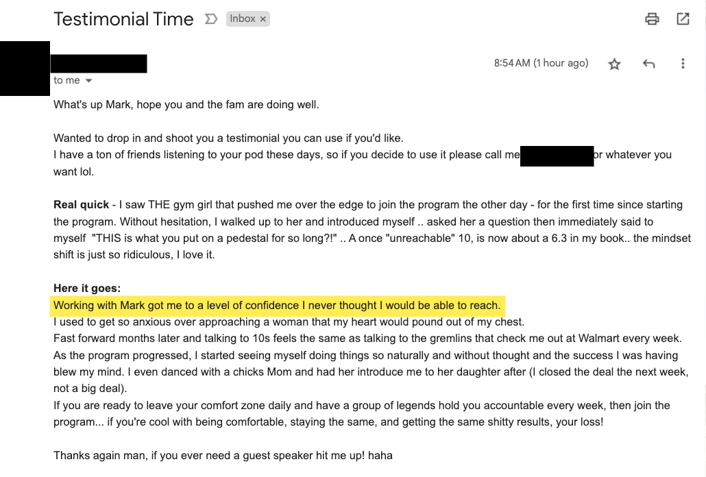 Client review