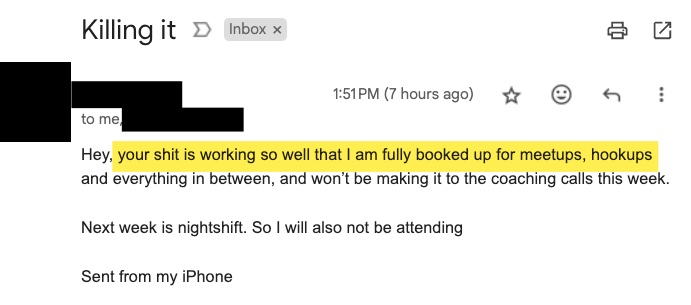 Client review