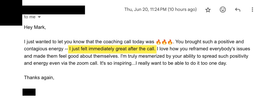 Client review