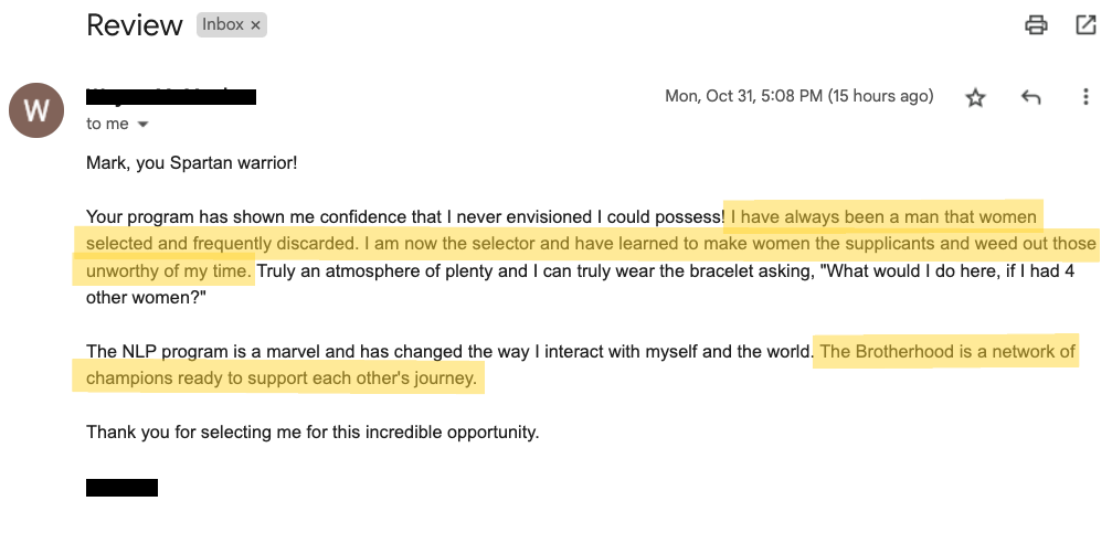 Client review
