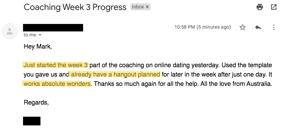 Client review