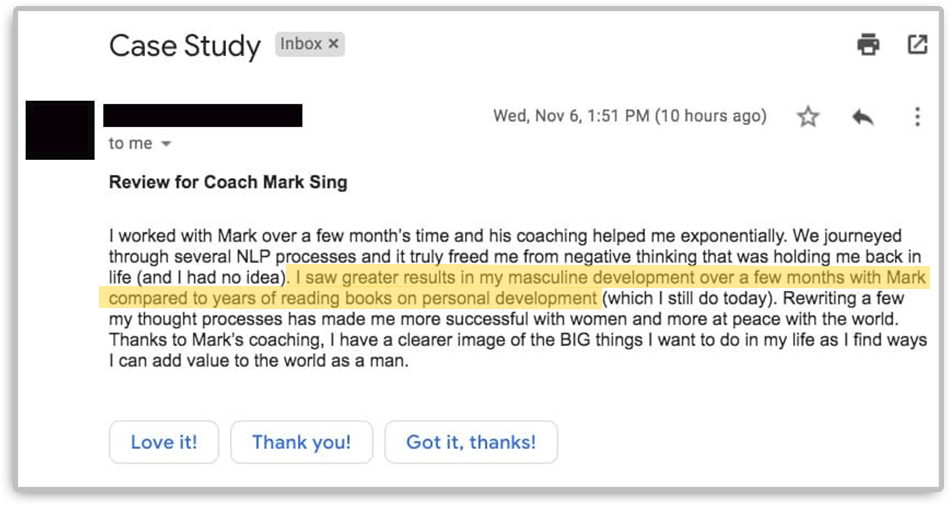 Client review