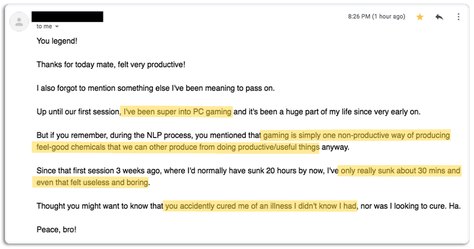 Client review
