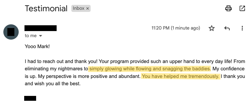 Client review
